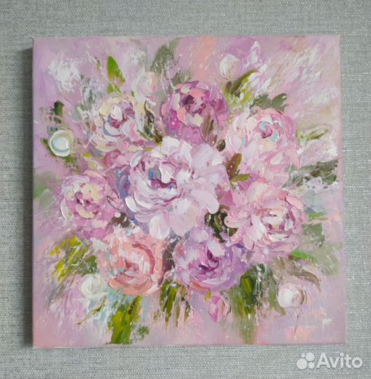 Картина Цветы абстракция