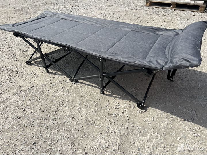Раскладушка с матрасом 190х70 до 200кг