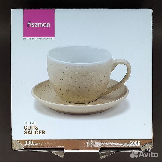 Чашка с блюдцем