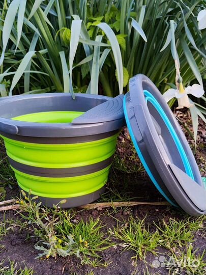 Ведро складное для рыбалки