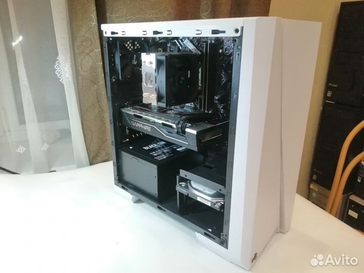 Игровой пк Core i3/16Gb/SSD512/HDD1Tb/Rx580 8Gb