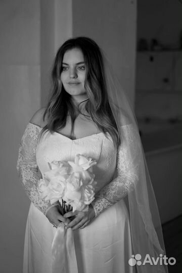 Свадебное платье 52 54