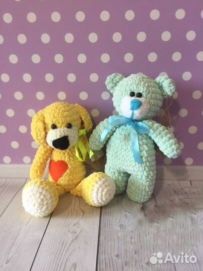 Плюшевые игрушки ручной работы