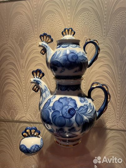 Чайник заварочный и доливной