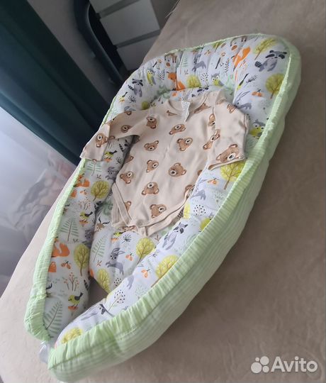 Кокон гнездышко для новорожденных