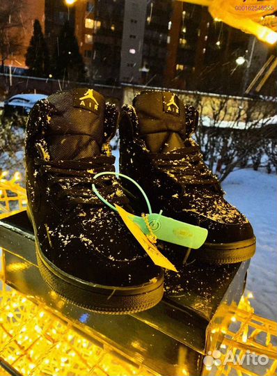 Кроссовки Nike Air Jordan тёплые (Арт.35647)