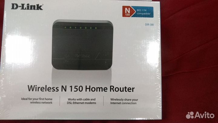 Wi-Fi роутер D-link DIR-300/NRU/B7