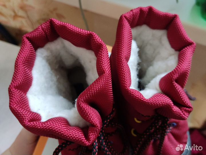 Зимние сапоги антилопа