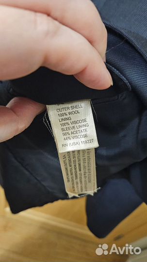 Massimo dutti пиджак мужской 52