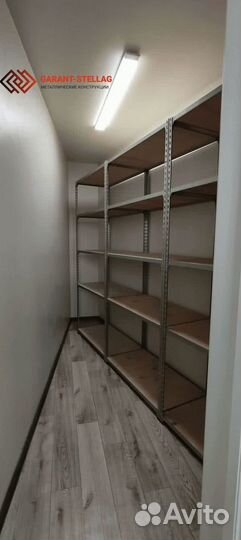 *Продается качественный стеллаж с фанерным настилом**