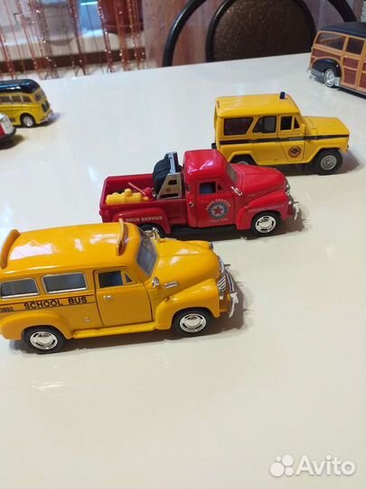 Машинки металлические