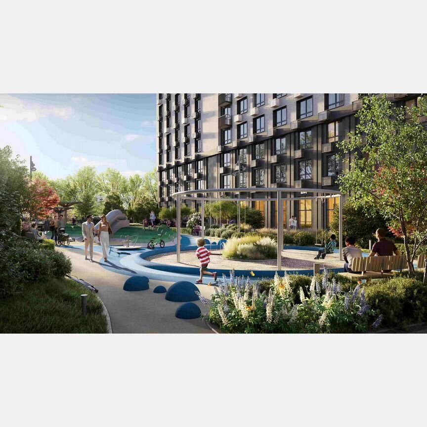 1-к. квартира, 37,1 м², 23/25 эт.