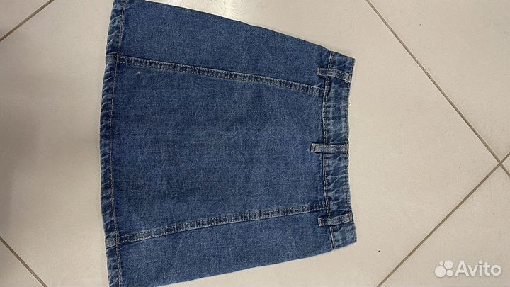 Юбка джинсовая для девочки 122