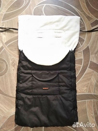 Зимний конверт в коляску