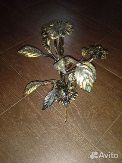 Подсвечник кованный