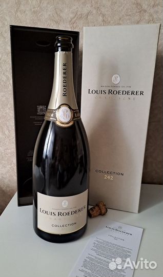 Коробка, бутылка Louis Roederer