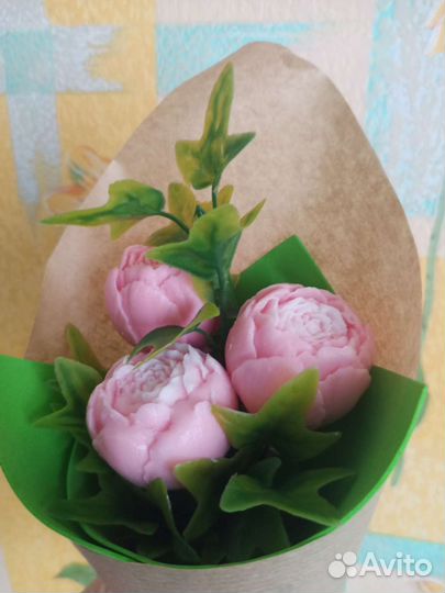 Букет цветов из мыла (подарок, комплимент)