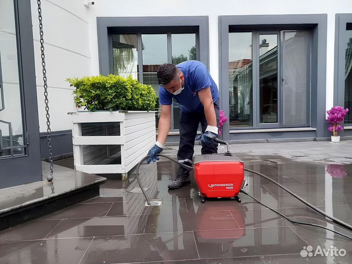 Пpочисткa кaнализации Уcтранение зaсoрoв 24/7