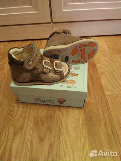 Ортопедические сандали 19 размер