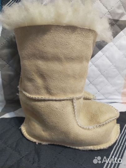 Чуни из овчины детские