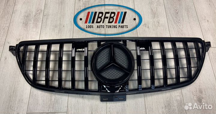 Решётка Радиатора Mercedes GLE coupe GT style