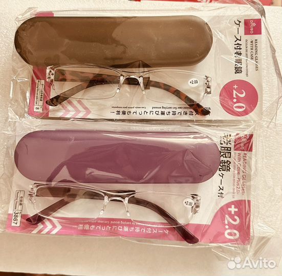 Очки плюсовые, Япония