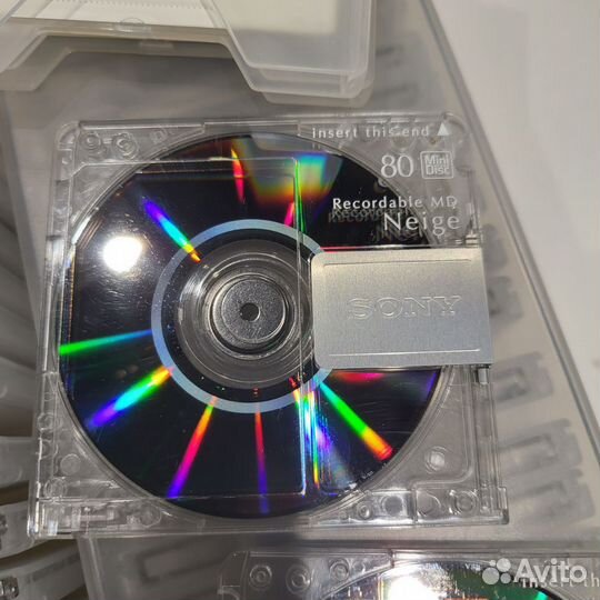 MD диски Sony Neige 80. Япония (20 штук)