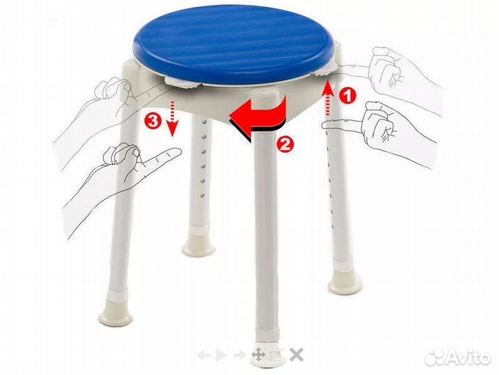 Сиденье инвалидов для ванн nova TN-713