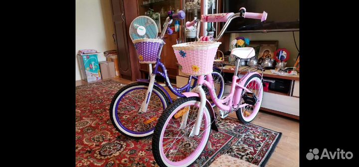 Детский велосипед диаметр колёс 18' nameless lady