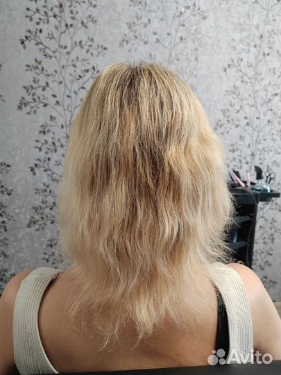 Наращивание волос модель