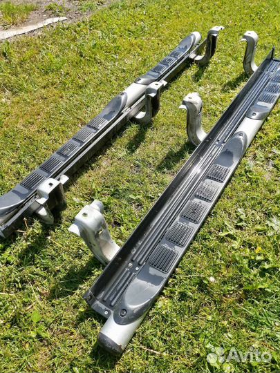 Пороги для mitsubishi pajero sport