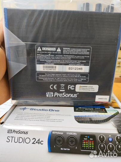 Presonus studio 24c