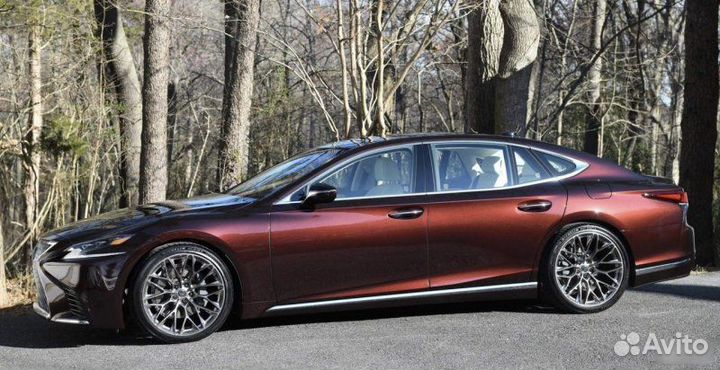 Кованые диски в стиле HRE для Lexus LS R21