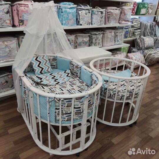 Комплект постельного белья для новорожденных