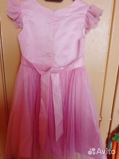Платье для девочки 7-8лет, рост 130