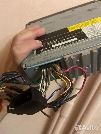 Магнитола jvc kd-r407