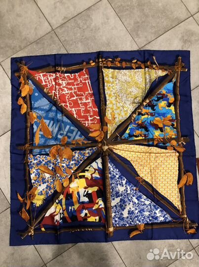 Каре Hermès 88*88 оригинал платок