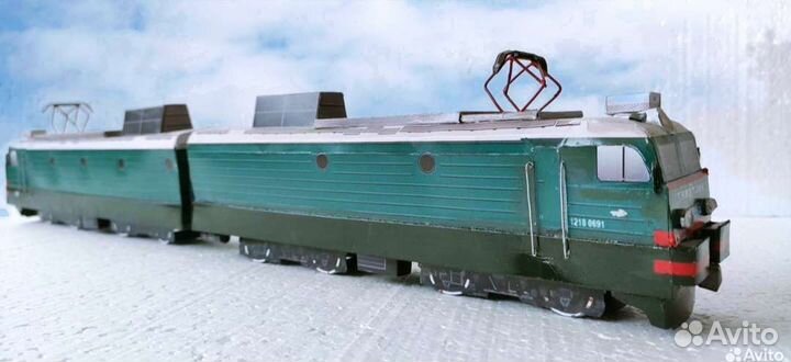 Модель электровоза вл-11м