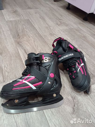 Коньки детские раздвижные 30-32