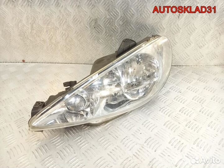 Фара левая Peugeot 206 9660535680