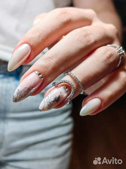 Маникюр гель лак