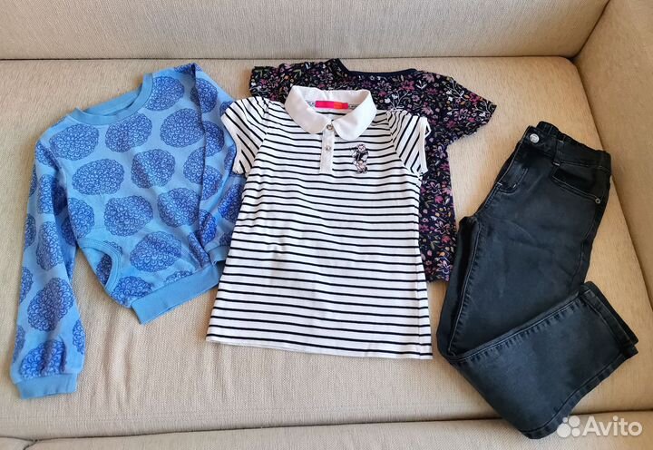 Пакет вещей 116 122 на девочку