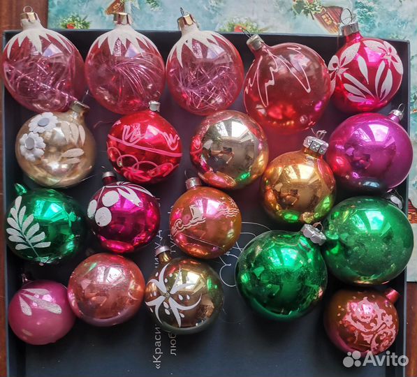Ёлочные игрушки шары
