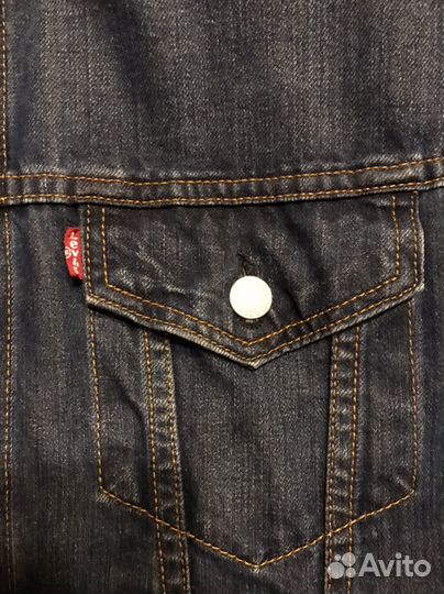 Джинсовая куртка мужская levis l