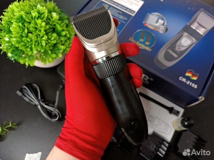 Машинка для стрижки волос беспроводная Cronier