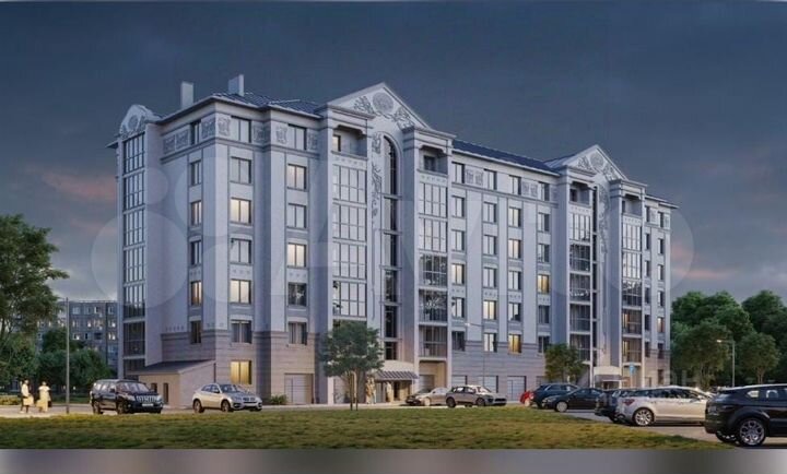 1-к. квартира, 52,3 м², 3/7 эт.