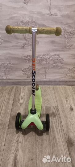 Самокат детский трехколесный бу