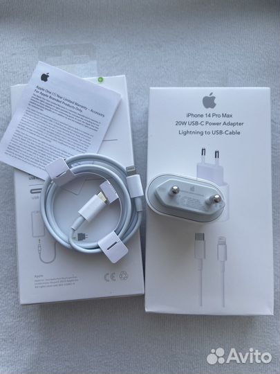Комплект быстрой зарядки для iPhone 20w