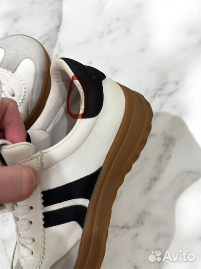 Кеды женские натуральная кожа