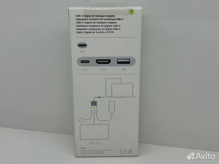 Новый Оригинальный адартер Apple USB-C to usb